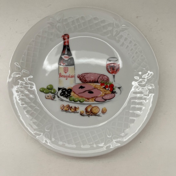 PHILIPPE DESHOULIERES CANAPE PLATES - SET OF SIX - Picture 3 of 6